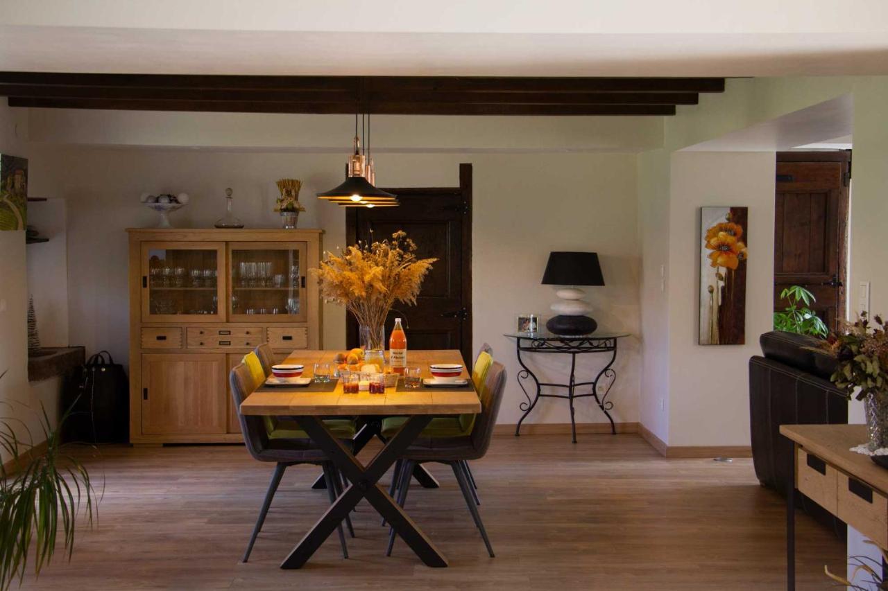 Mas De Chaufondes Bed & Breakfast Crest Luaran gambar