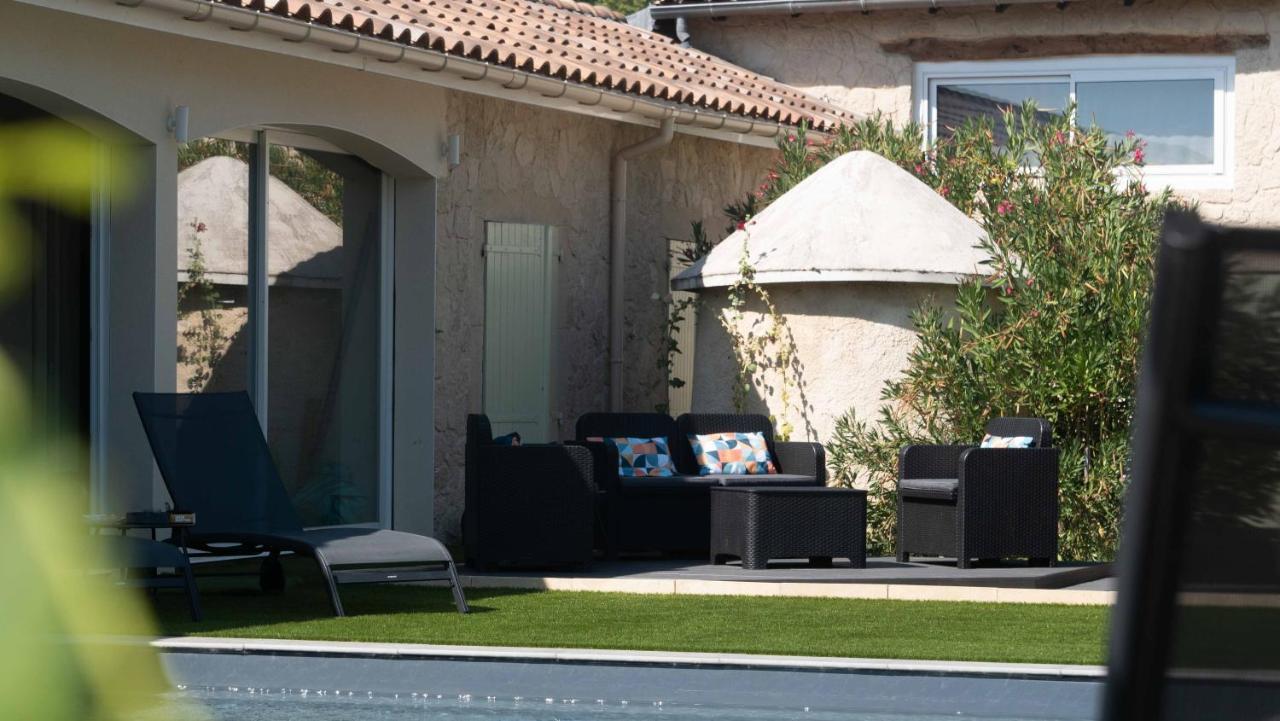 Mas De Chaufondes Bed & Breakfast Crest Luaran gambar